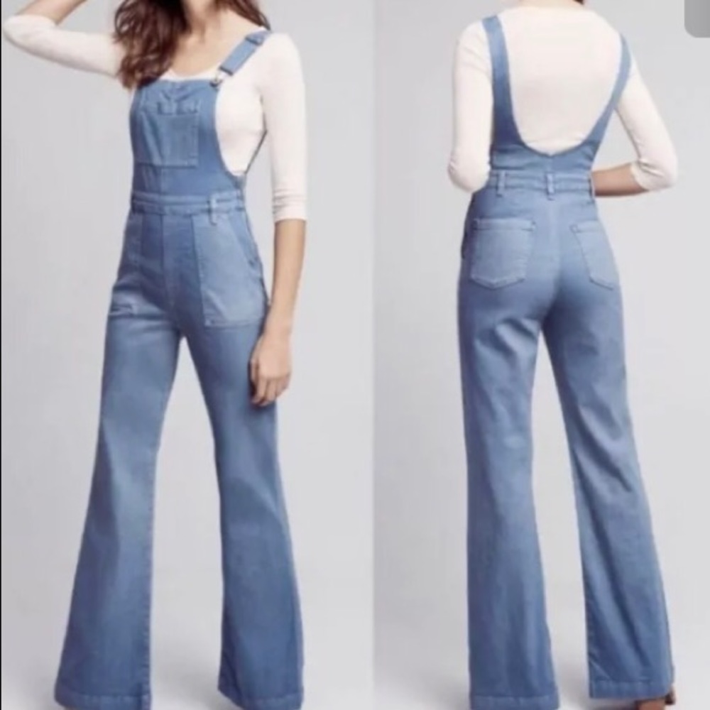 AG Adriano Goldschmied Blue Women Jeans Overalls